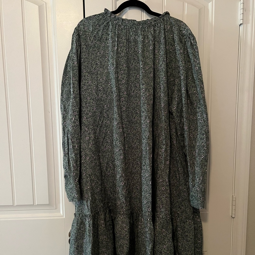 Target Universal Thread 3X Cottagecore Dress Green Floral